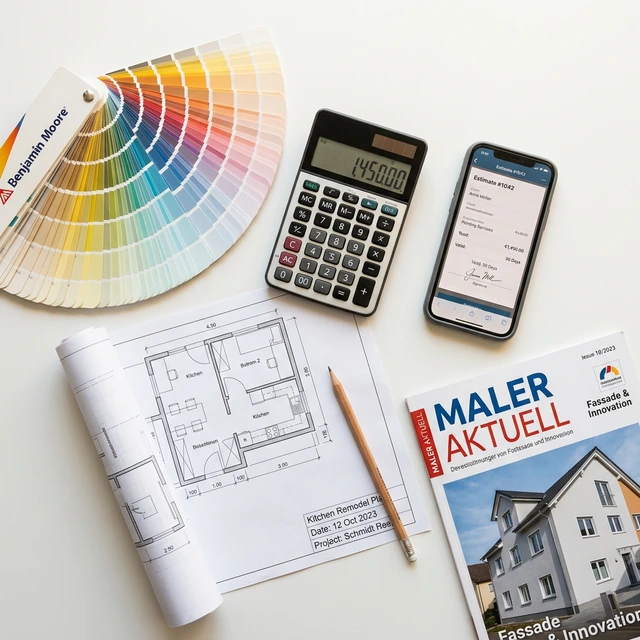 Kalkulation für Malerbetriebe — Angebote richtig kalkulieren mit Software